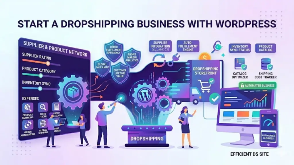 How to Start a Dropshipping Business with WordPress and WooCommerce