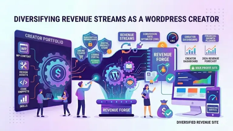 Diversifying Revenue Streams as a WordPress Creator