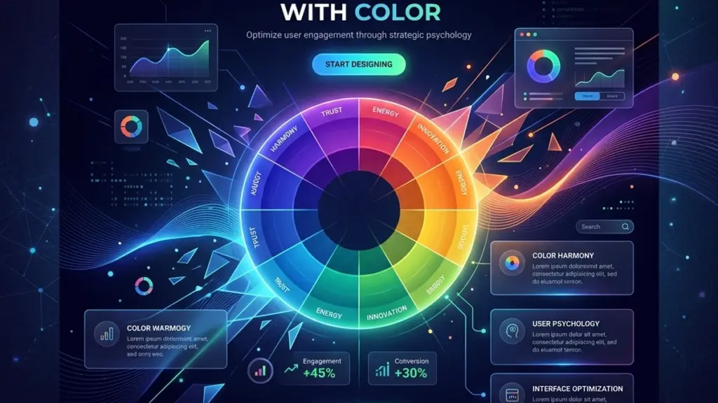 The Psychology of Color in SaaS Landing Pages